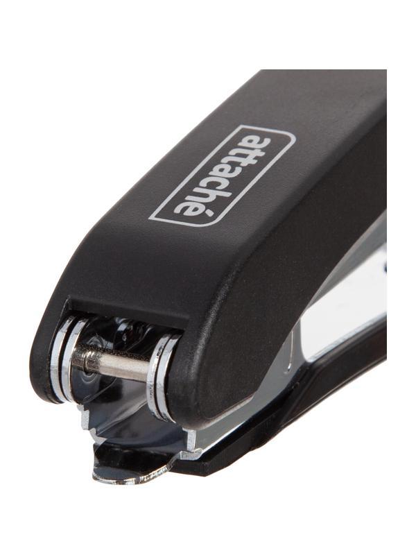 Степлер Attache Alpha (№10) до 15 листов, пластик, черный