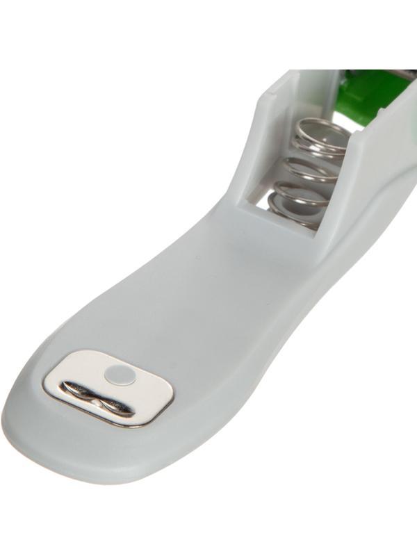 Степлер Attache Pulse (№10) до 15 листов, антистеплер, пластик, зеленый