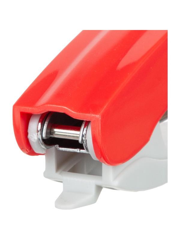 Степлер Attache Pulse (№10) до 15 листов, антистеплер, пластик, красный