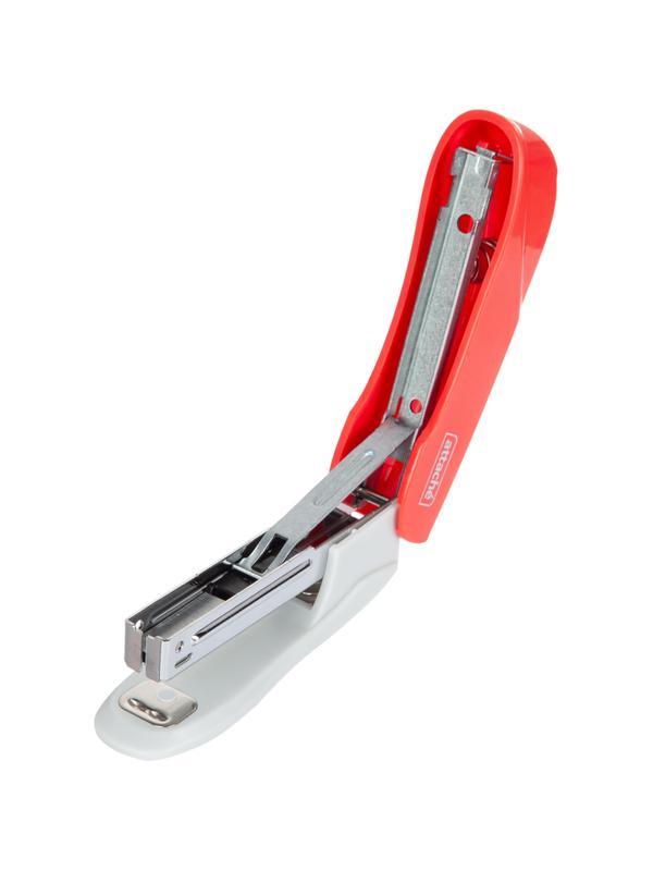 Степлер Attache Pulse (№10) до 15 листов, антистеплер, пластик, красный