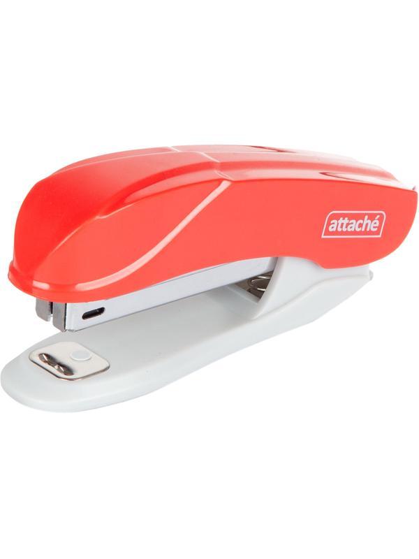 Степлер Attache Pulse (№10) до 15 листов, антистеплер, пластик, красный