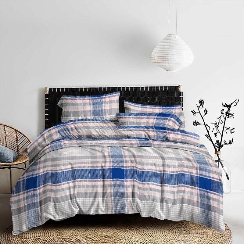 Постельное белье 1,5сп полисатин 80г/м2 (нав.70х70 1 шт.), ассорти