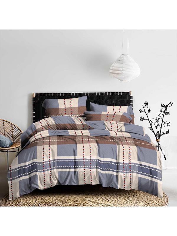 Постельное белье 1,5сп полисатин 80г/м2 (нав.70х70 1 шт.), ассорти