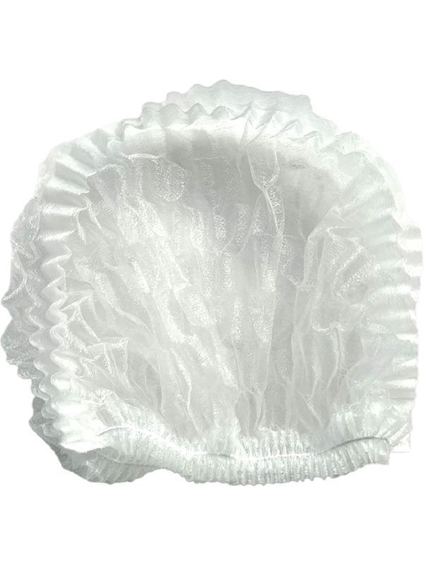 Шапочка Шарлотта неткан. белая, пл 12г Unite 100шт/уп