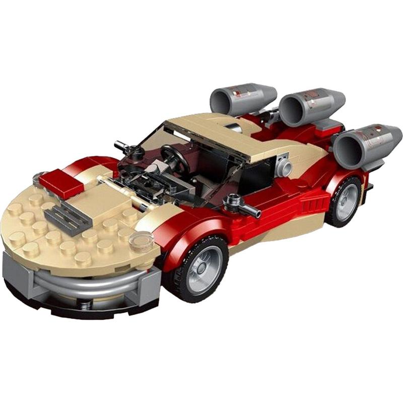 Конструктор Mould King 27017, спортивная машина Landspeeder, 302 детали