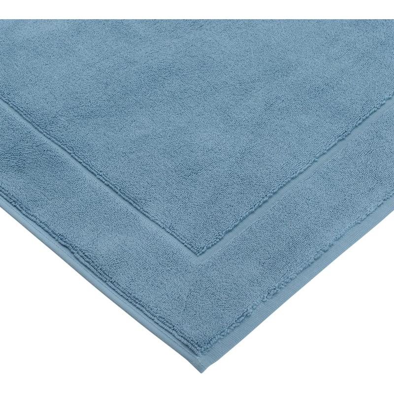 Коврик для ванной джинсово-синего цвета из коллекции Essential, 50х80 см