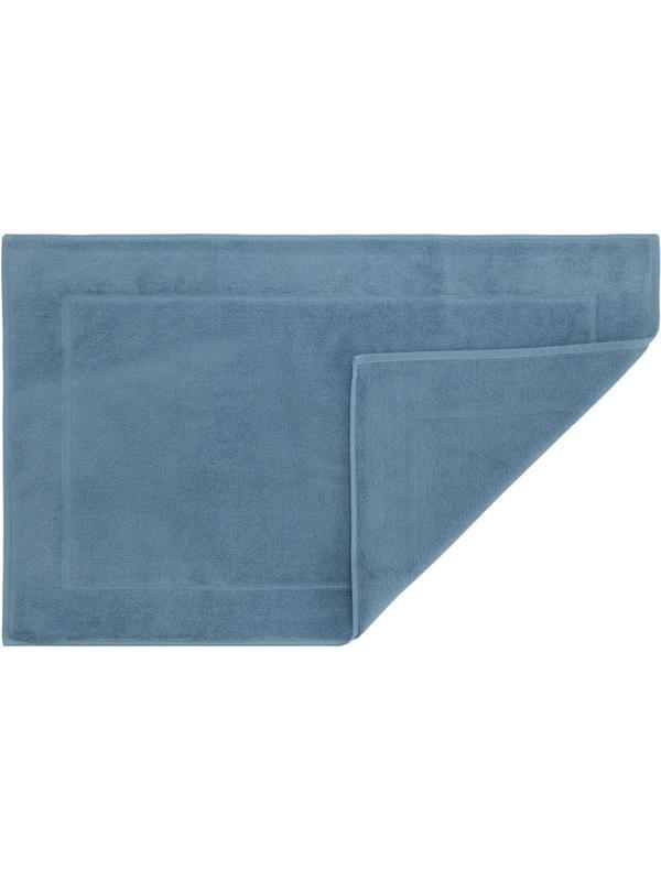 Коврик для ванной джинсово-синего цвета из коллекции Essential, 50х80 см