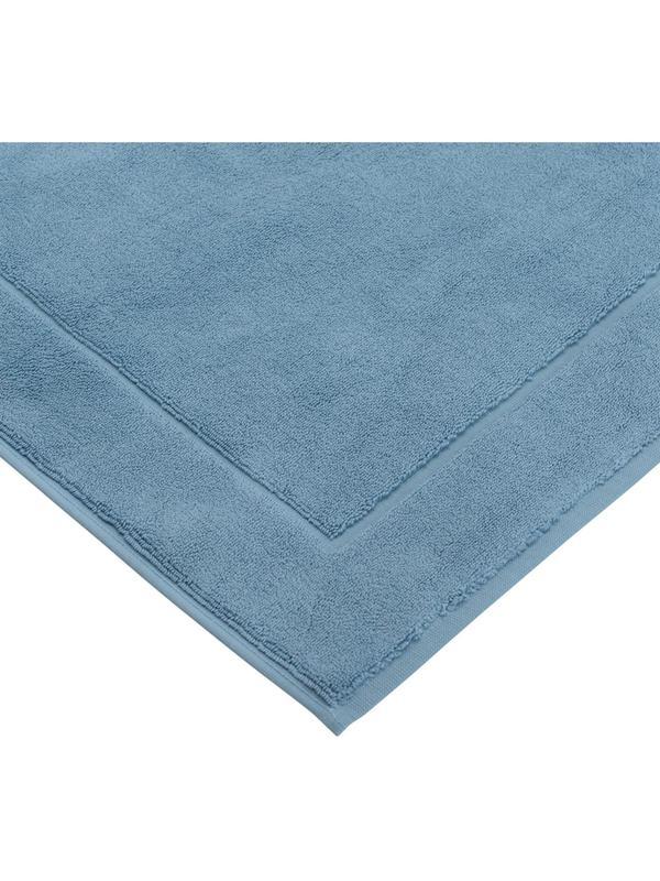 Коврик для ванной джинсово-синего цвета из коллекции Essential, 50х80 см
