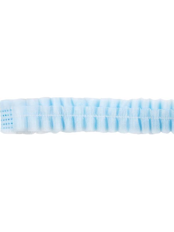 Шапочка Шарлотта н/с неткан.Шар-10/1р-Г Голубая гр/м2 100шт/ уп