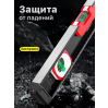 Уровень строительный DENCO 1371411 пузырьковый, магнитный, усиленный 3-х гл. / 60 см.