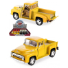 Машинка металлическая Kinsmart 1:38 «1956 Ford F-100 Pickup» KT5385D инерционная / Желтый