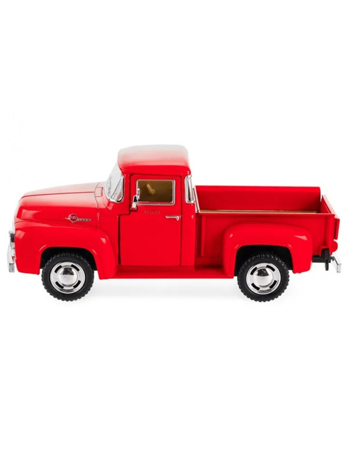 Машинка металлическая Kinsmart 1:38 «1956 Ford F-100 Pickup» KT5385D инерционная / Красный