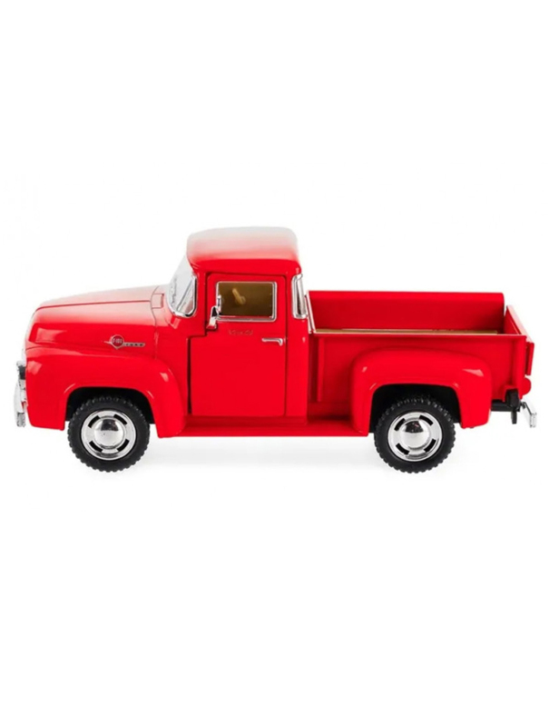 Машинка металлическая Kinsmart 1:38 «1956 Ford F-100 Pickup» KT5385D инерционная / Красный