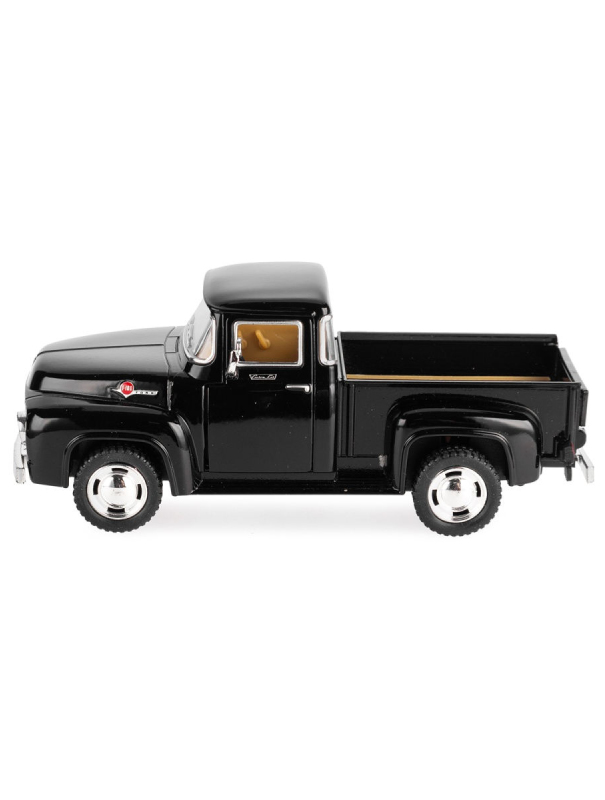 Машинка металлическая Kinsmart 1:38 «1956 Ford F-100 Pickup» KT5385D инерционная / Черный