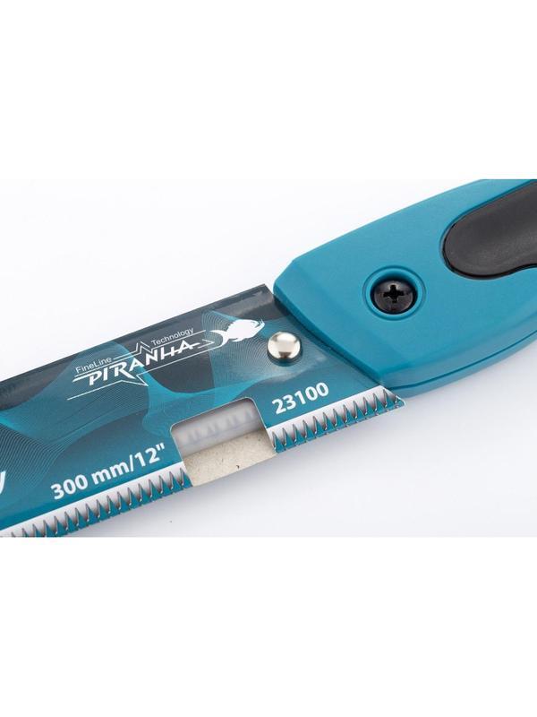 Ножовка по дереву GROSS PIRANHA 300 мм/12, 11-12 TPI, зуб 3D (23100)