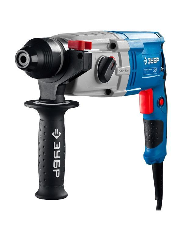Перфоратор ЗУБР SDS+ 3,3 Дж, Профессионал 900 Вт (ЗП-30-900 К)