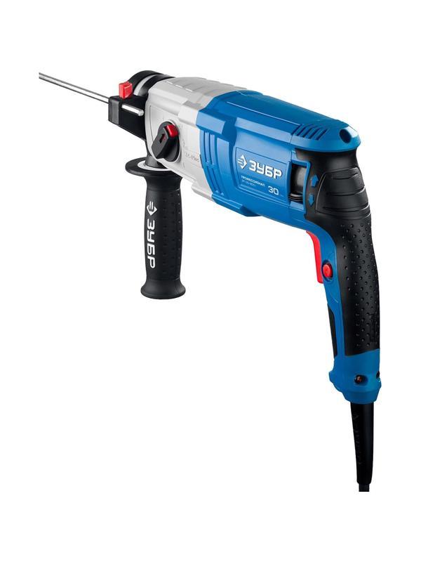 Перфоратор ЗУБР SDS+ 3,3 Дж, Профессионал 900 Вт (ЗП-30-900 К)