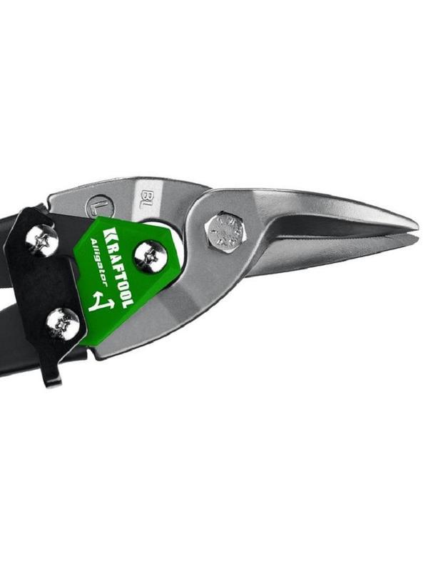 Ножницы левые по металлу KRAFTOOL Alligator Левые , 250 мм