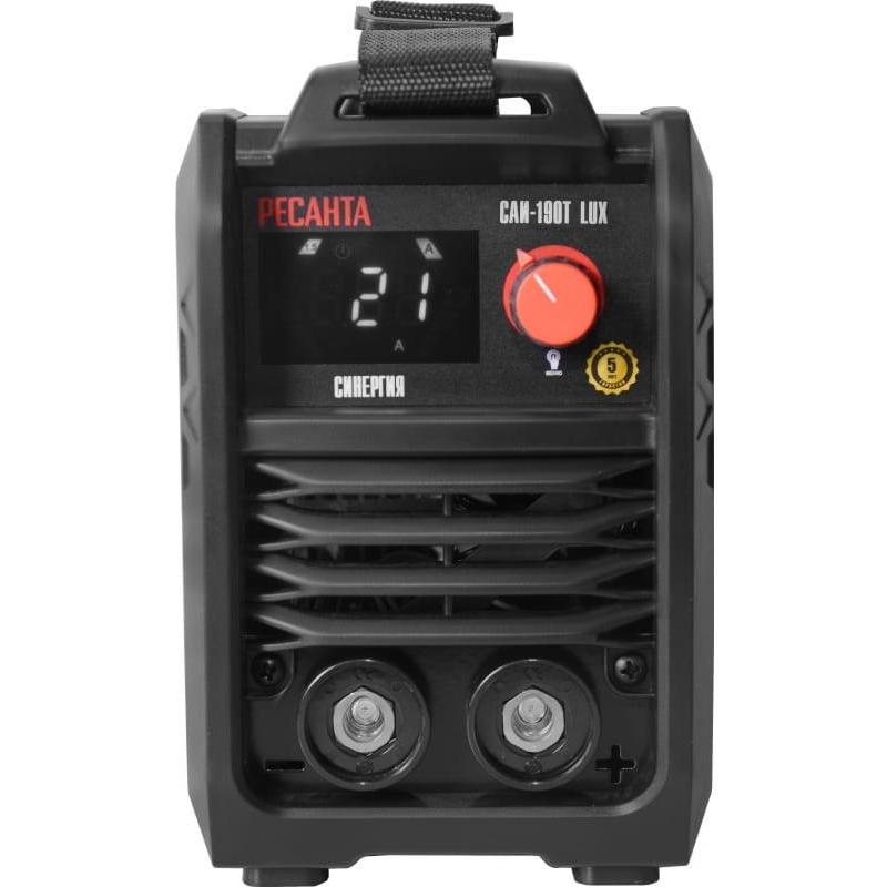 Сварочный аппарат инвертор ММА РЕСАНТА САИ-190Т LUX (65/70)