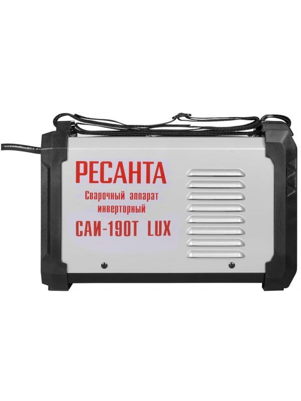 Сварочный аппарат инвертор ММА РЕСАНТА САИ-190Т LUX (65/70)