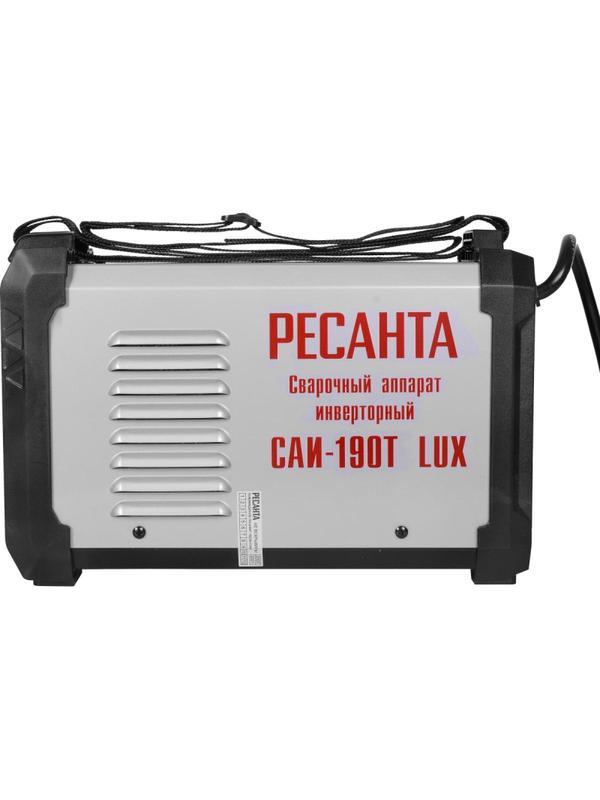 Сварочный аппарат инвертор ММА РЕСАНТА САИ-190Т LUX (65/70)