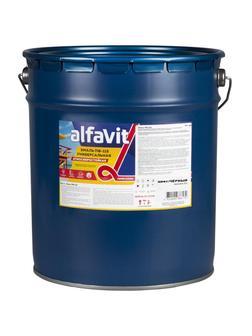 Эмаль ПФ-115 универсальная , Альфа, 20 кг, черная