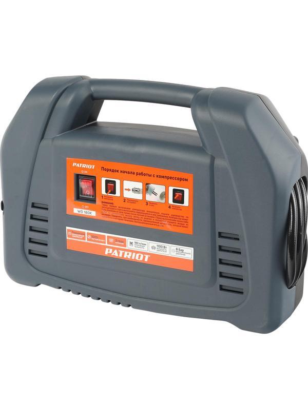Компрессор поршневой безмасл. PATRIOT WO 180K, чемодан 180л/мин (525301905)