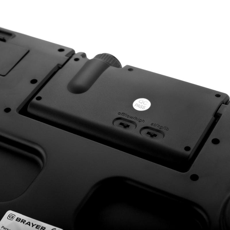 Весы напольные BRAYER 3736BR, до180 кг,33x32 см, диспл 62x40 мм, проектор