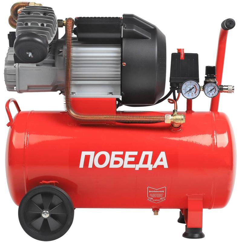 Компрессор поршневой масляный Победа КМ 50-400 (525301715)