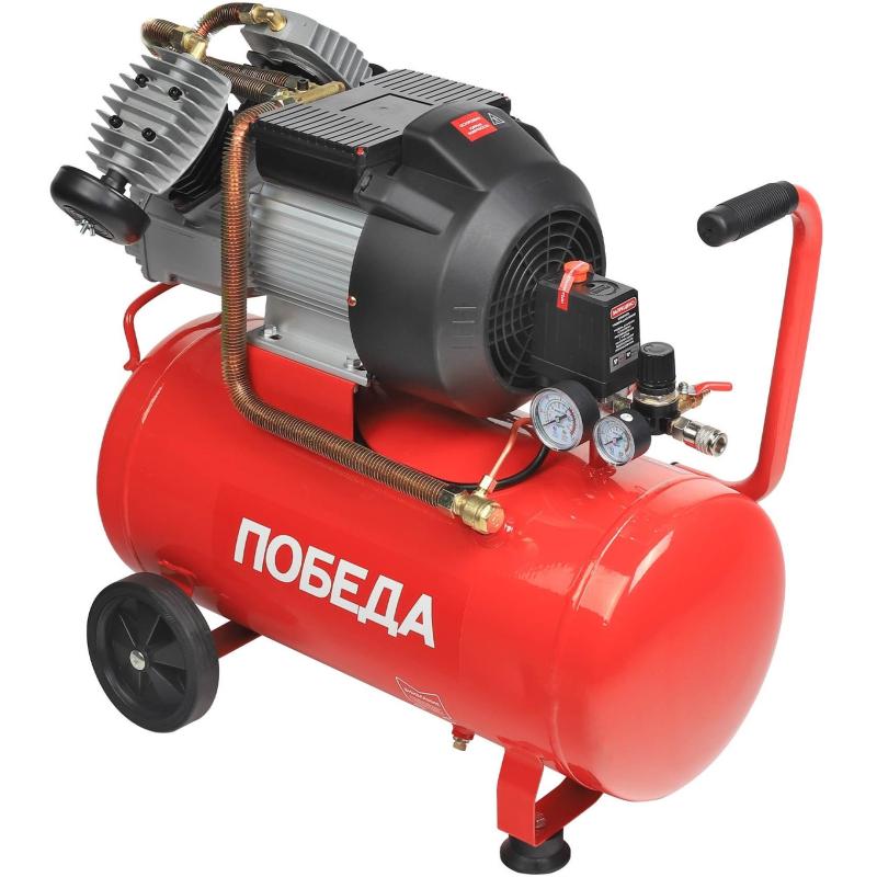 Компрессор поршневой масляный Победа КМ 50-400 (525301715)