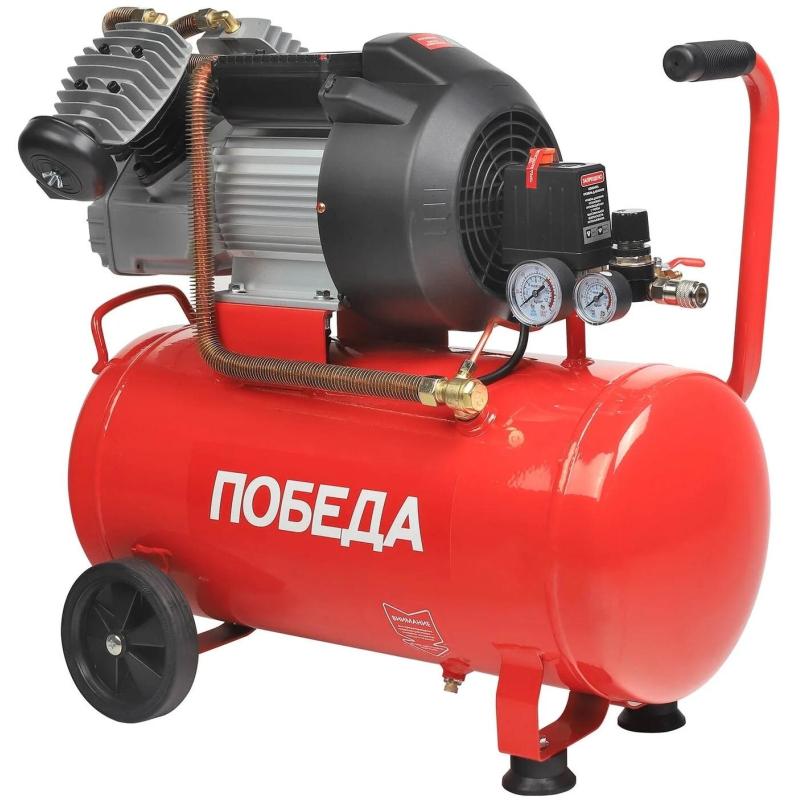 Компрессор поршневой масляный Победа КМ 50-400 (525301715)