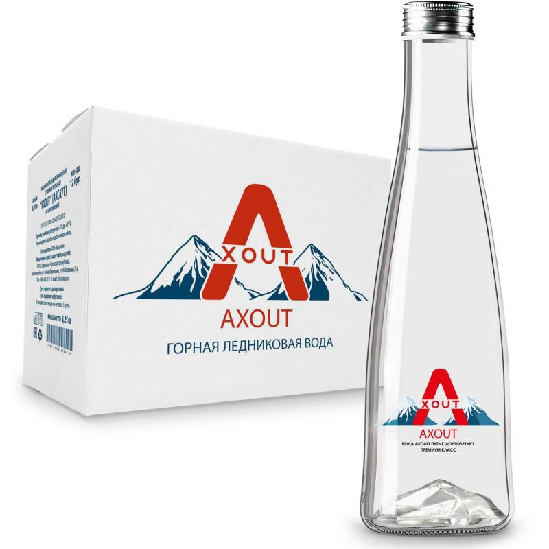 Вода минеральная AXOUT негазированная 0.33 л