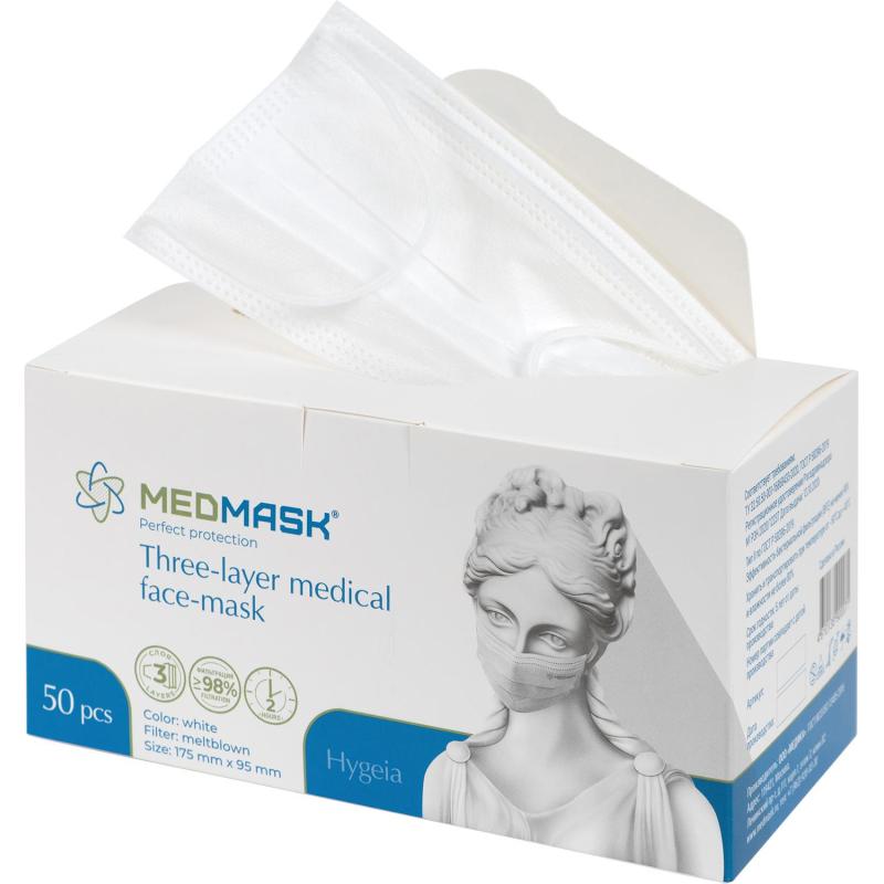 Маска медицинская арт. 03, 50шт/уп