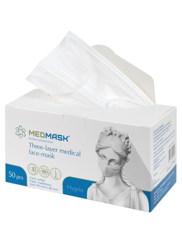 Маска медицинская арт. 03, 50шт/уп