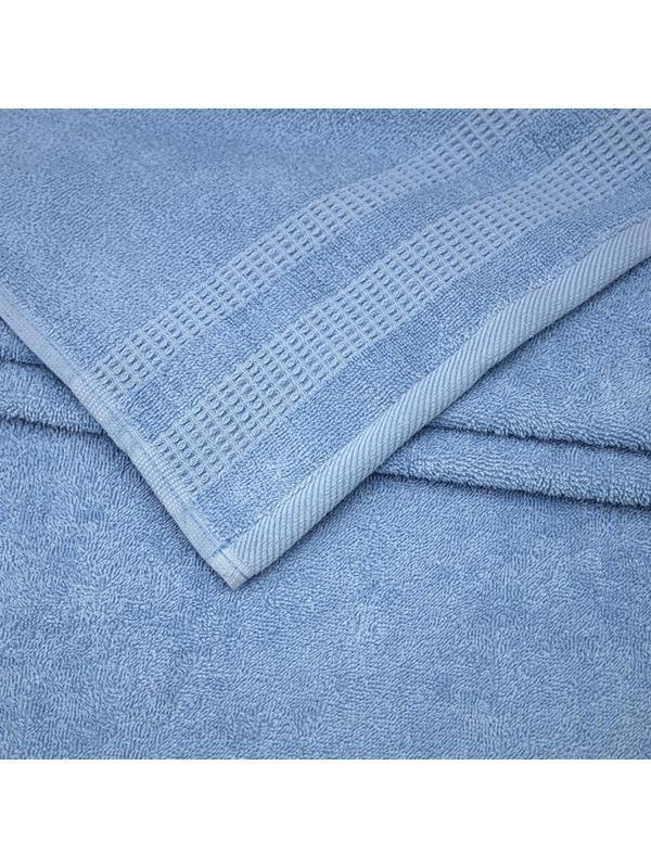 Набор полотенец УЗБ Памир м7701_110 50x80х2 + 70x130х2 син