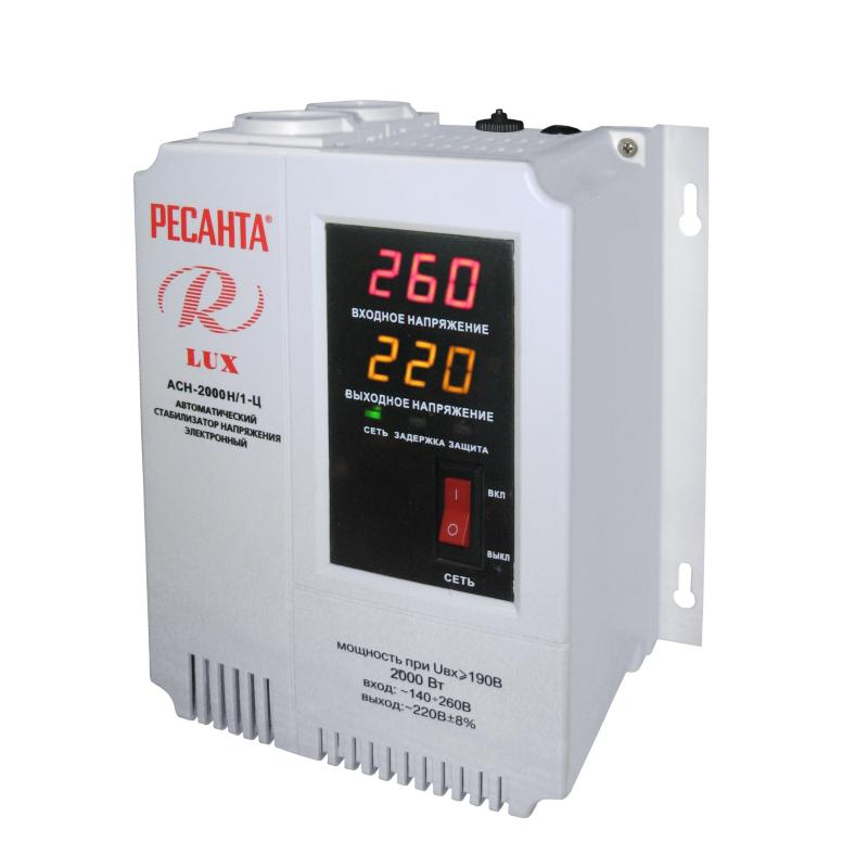 Стабилизатор РЕСАНТА Lux АСН-2 000 Н 1-Ц (63/6/15)