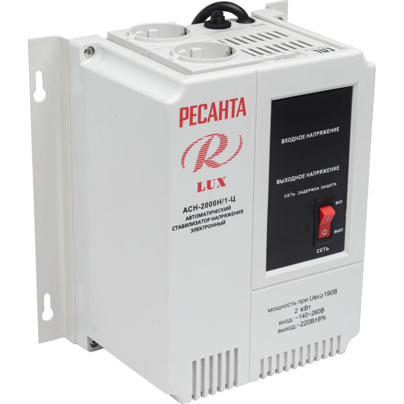 Стабилизатор РЕСАНТА Lux АСН-2 000 Н 1-Ц (63/6/15)