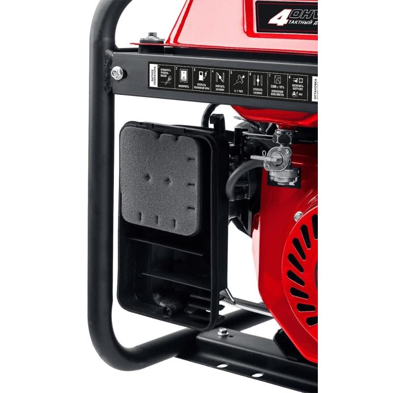 Генератор гибридный (газ-бензин) ЗУБР, 5.0кВт, AVR, эл.стартер (СГ-5500Е)