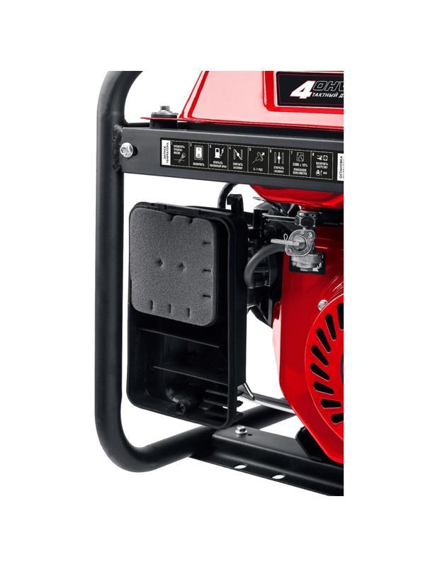 Генератор гибридный (газ-бензин) ЗУБР, 5.0кВт, AVR, эл.стартер (СГ-5500Е)