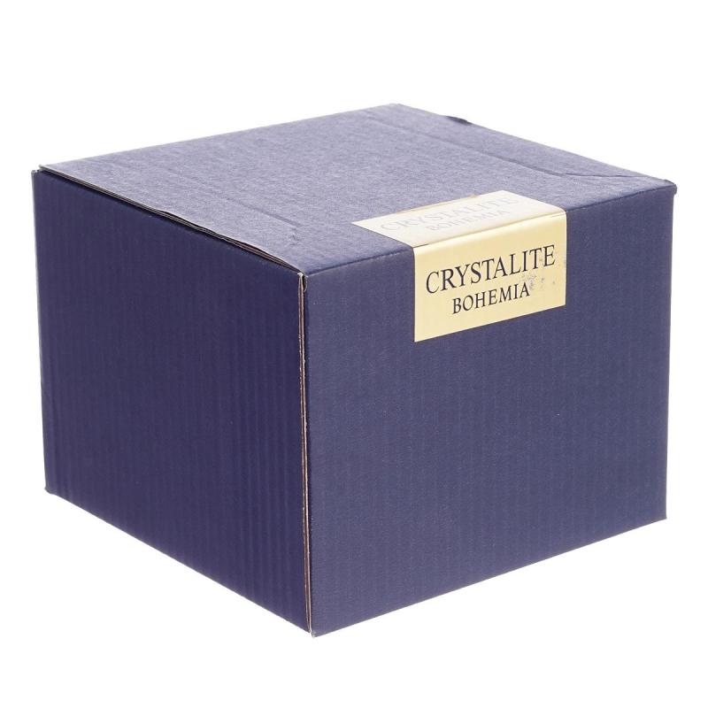 Конфетница с крышкой Crystalite Bohemia Casablanca 11.5 см