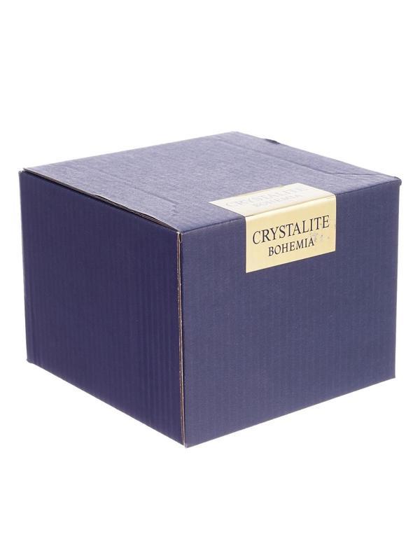 Конфетница с крышкой Crystalite Bohemia Casablanca 11.5 см