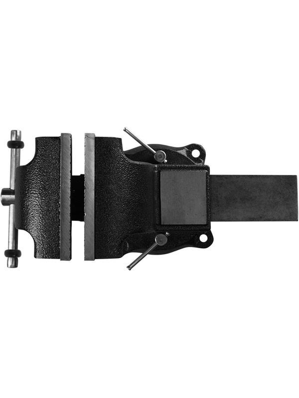 Тиски чугунные поворотные с трубн.зажимом и наковальн. 100 мм BERGER BG1336