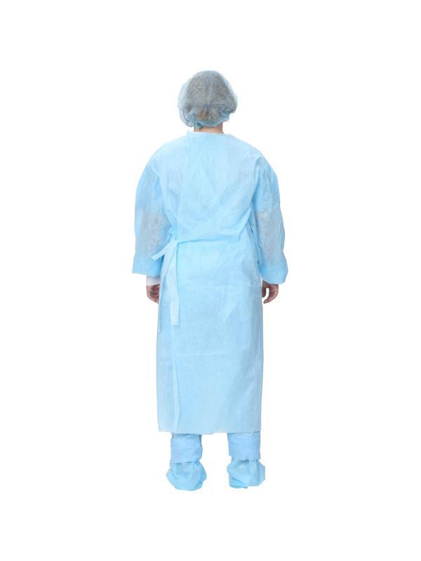 Халат н/с хирургический  Лайт тип-2 р.52-54, пл.42, 5 шт/упак