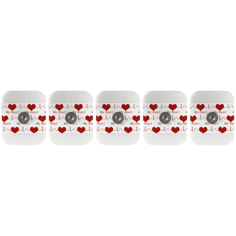 Электрод ЭКГ однораз My Heart, тверд на вспен осн,37х45мм (50 шт/упак)Китай