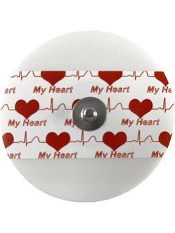 Электрод ЭКГ однораз My Heart, тверд, на вспен осн,D55мм (50 шт/упак)Китай
