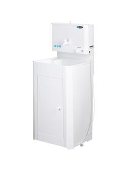 Умывальник дачный TOPFORT SIMPLE с подогревом 15л, пласт мойка, белый