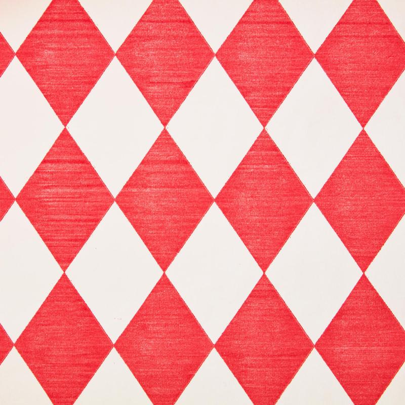 Скатерть одноразовая Luscan, 120х200см 6шт/рулон, красный ромб