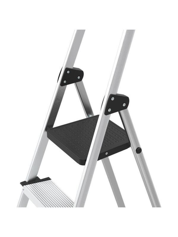 Стремянка алюминиевая 5ст. с лотком, 12см ступенька, Zalger, арт. 211-5