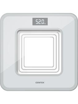 Весы Centek CT-2443 LCD GRAY, напольные,электронные шаг 0,1кг, LCD, 28х28см