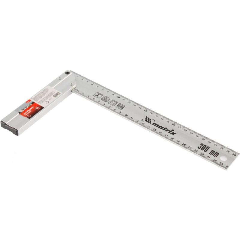 Угольник 300 мм алюминиевыйлитой Matrix, 32472